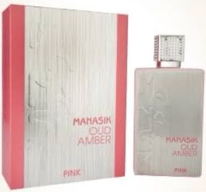 100ML Manasik Oud Amber Pink arabe