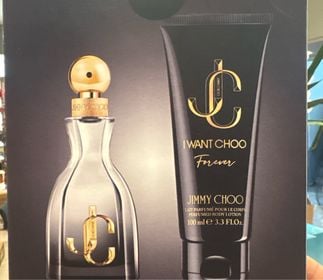 Kit  Jimmy CHOO I want choo forever 60ml + creme 100ml