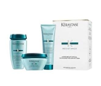 (1*)Kerastase resistance sham. 250ml +masc.200ml+leave in 150ml