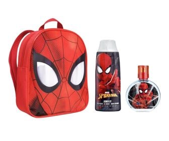 Kit Spider-man 50ml + mochila+ shampoo Disney infantil