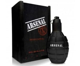 100ml Arsenal Black  EDT Masc(3)