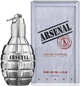 100ml Arsenal Platinum  EDT Masc (3)
