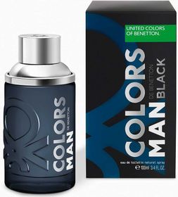 100ml BLACK Colors Benetton  Edt Masc