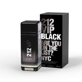 200ml 212 Vip Black EDP Carolina