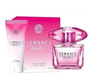 Kit 50ml edp+creme 100ml Bright Crystal Absolu Versace