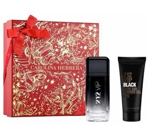 Kit 212 vip Black 100ml + shower geL