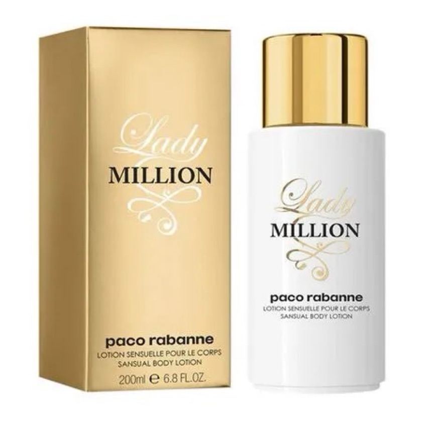 Hidratante corporal Lady Million 200ml Paco Rabanne