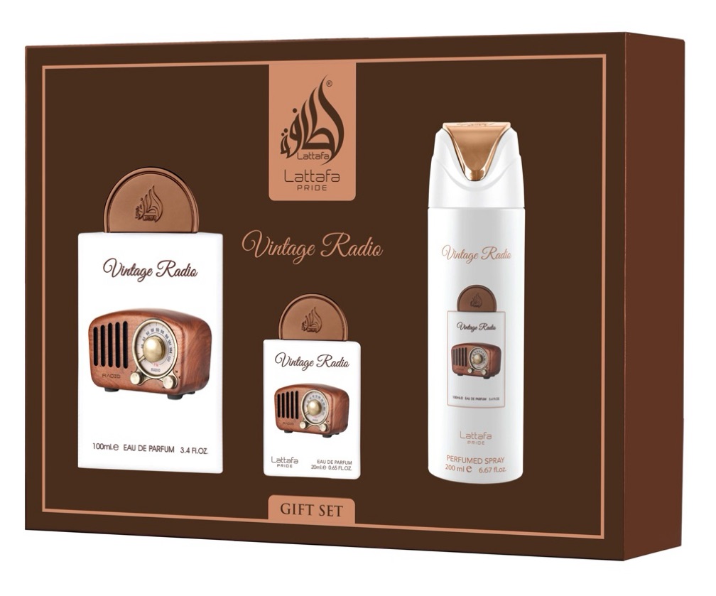 kit Vintage Radio Lattafa arabe