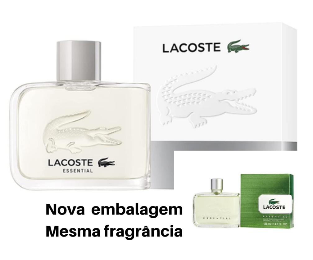 125ml Essential Lacoste EDT Masc