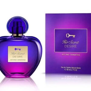 80ml Her Secret Desire EDT fem Antonio Bandeiras