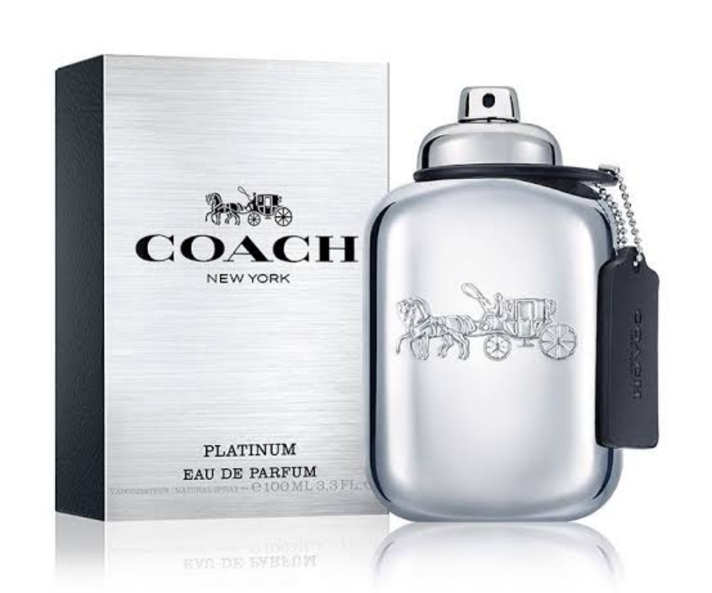 60ml Coach Platinum EDP masc