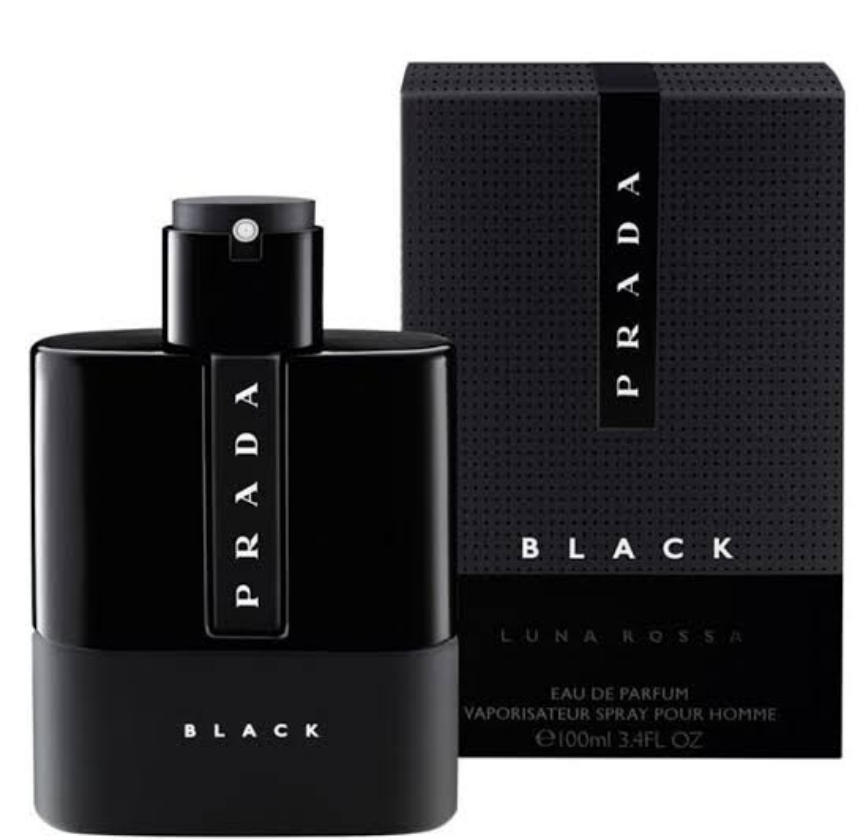 100ml Luna Rossa Black Prada EDP Masc