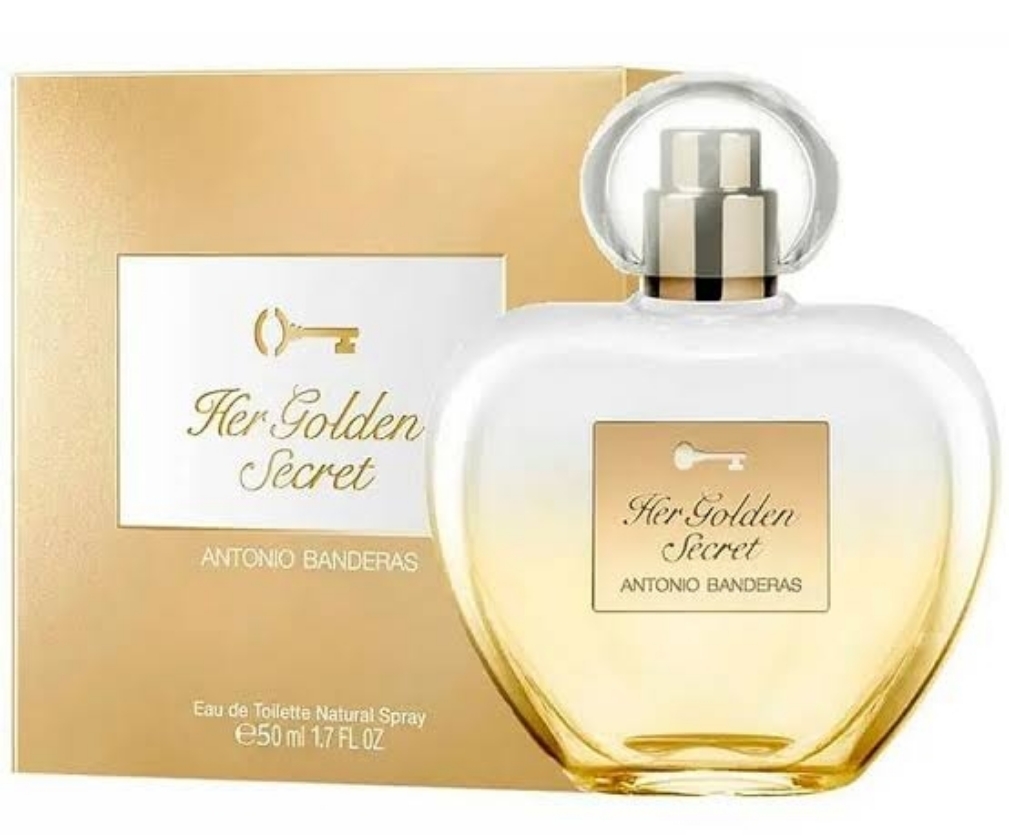 80ml Her Golden Secret EDT fem Antonio Bandeiras