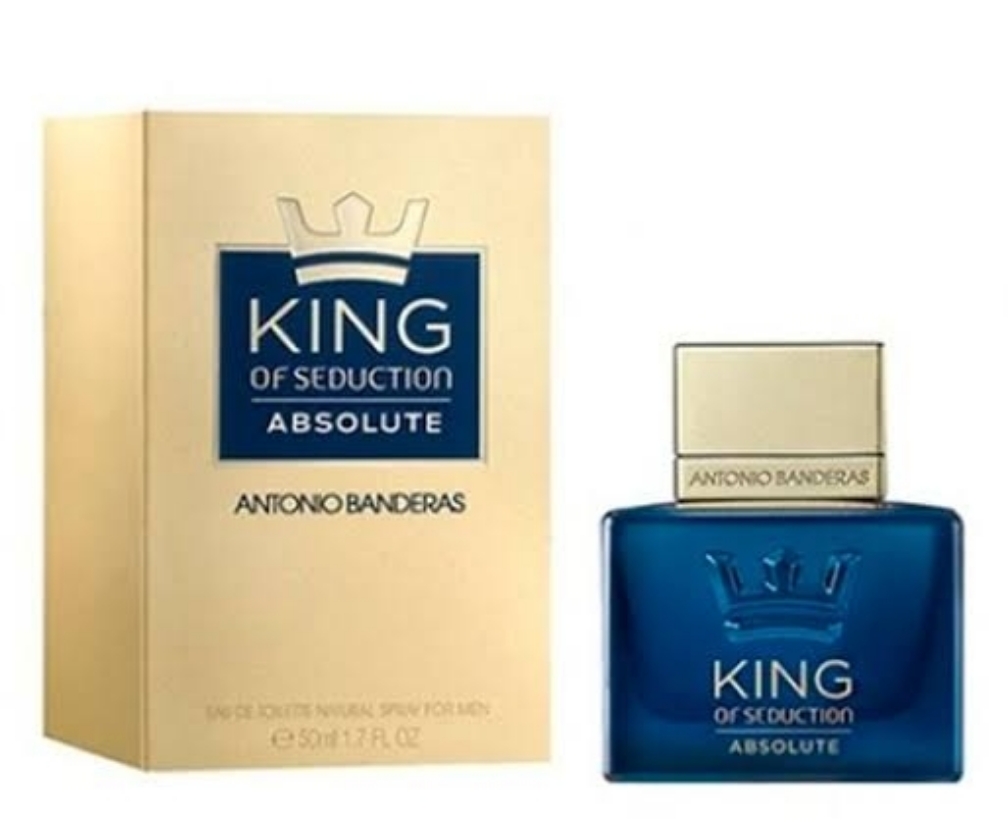 100ml King Absolute EDT Masc Antonio Banderas