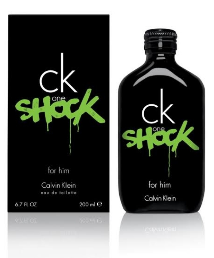 200ml CK Shock Him Calvin Klein EDT Masc