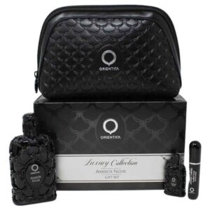 kit Amber Noir Orientica 80ml +mini+nec. arabe