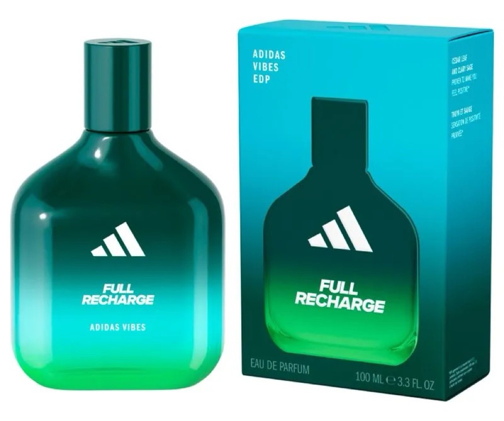 100ml Adidas Vibes Full Recharge Masc