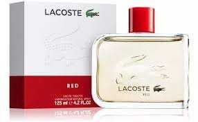 125ml New Lacoste Red EDT Masc