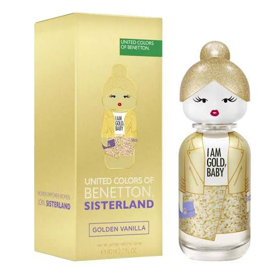 80ml Golden Vanilla Sisterland Benetton