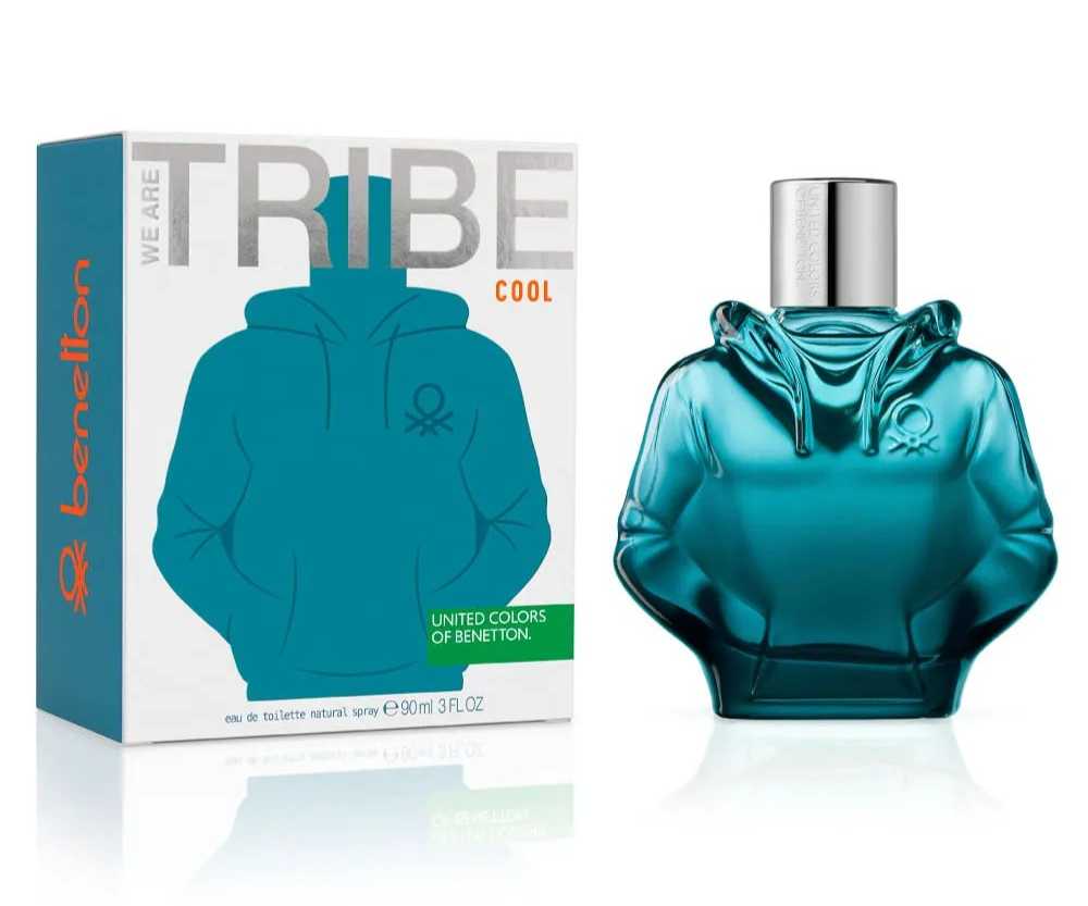 90ml Tribe Cool Benetton Masc edt