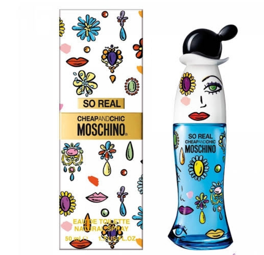 50ml So Real Moschino EDT Fem