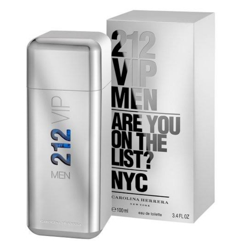 100ml 212 Vip Man EDT Carolina Herrera Masc