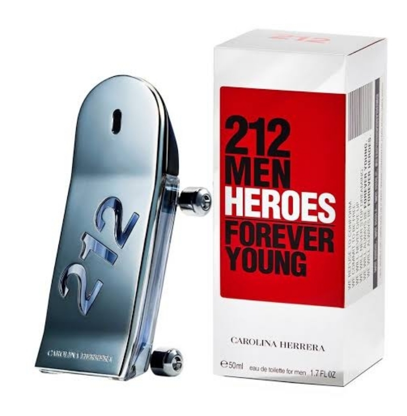 90ml 212 Heroes Men EDT Masc Carolina Herrera